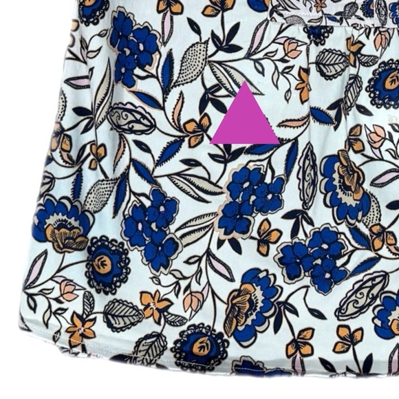 Shoshanna Odelia Floral Blouse Short Puff Sleeve Designer Womens Sz XS MSRP $320 - Picture 11 of 14